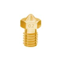 V6 Nozzle brass - 0.2 mm - suitable for e.g. V5/V6 heat block