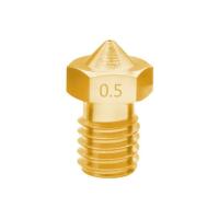 V6 Nozzle brass - 0.5 mm - suitable for e.g. V5/V6 heat block