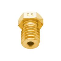 V6 Nozzle brass - 0.5 mm - suitable for e.g. V5/V6 heat block