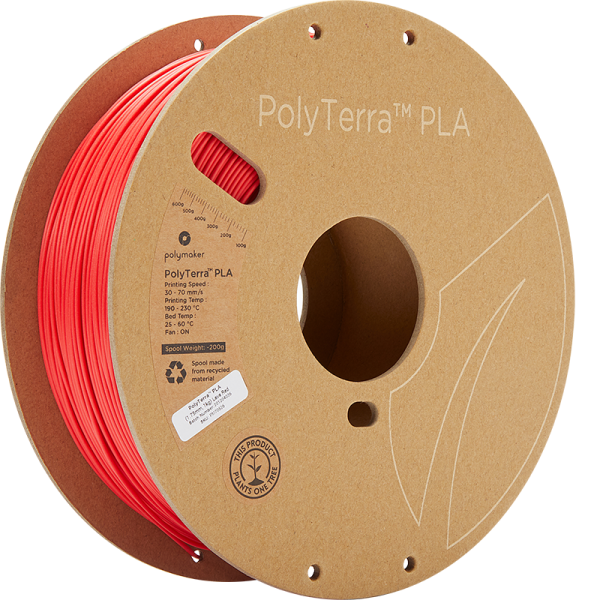 PolyTerra™ PLA - Lava Red (1.75mm/1kg)