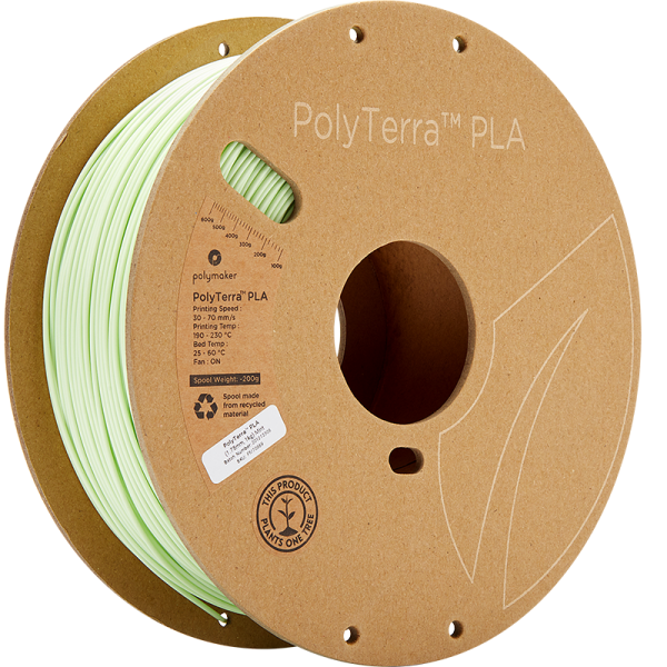 Polymaker | PolyTerra™ PLA - Mint (1.75mm/1kg)