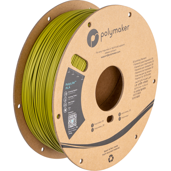 PolyLite™ PLA - Olive Grün (1.75mm/1kg)